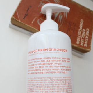 프리[닥터문] 유산균 락토케어 질경초 여성청결제 1000ml (젤타입) — 5점을 준 리뷰어가 2022년 5월 올린 사용 사진