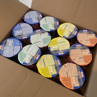 NISSIN 닛신 컵누들  4종 - 씨푸드오리지날, 씨푸드 스파이시, 씨푸드 커리, 씨푸드 XO소스 — 4점을 준 리뷰어가 2022년 12월 올린 사용 사진