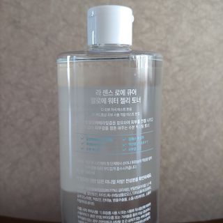 김정문알로에 큐어 큐어 알로에 워터 젤리 토너 500ml — 5점을 준 리뷰어가 2021년 4월 올린 사용 사진