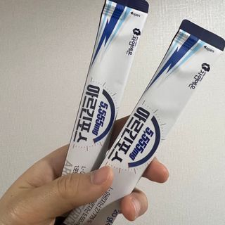 자연에온 아르긴포스 L-아르기닌 5555mg 스틱 15개입 1박스 — 4.5점을 준 리뷰어가 2022년 2월 올린 사용 사진