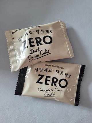 ZERO (초콜릿 칩 쿠키, 카카오 케이크, 후르츠 젤리, 아이스 콜라, 아이스 초코바) — 4.5점을 준 리뷰어가 2022년 6월 올린 사용 사진