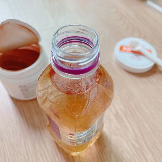 뉴트리션팩토리 하드코어버닝티 오리지널 — 5점을 준 리뷰어가 2021년 10월 올린 사용 사진