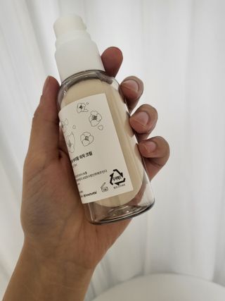 제주인디 카멜리아 바이탈 리치크림 (이너보틀 에디션) — 5점을 준 리뷰어가 2023년 4월 올린 사용 사진