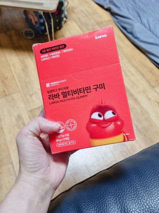 [푸름웰니스] 라바 멀티비타민 구미 36g — 5점을 준 리뷰어가 2022년 2월 올린 사용 사진
