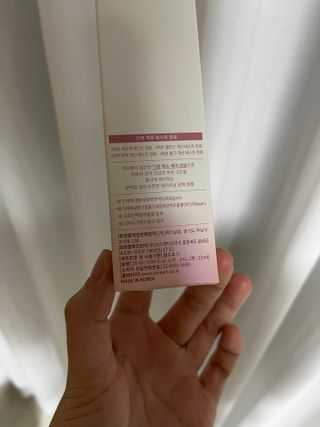 나우 [리브엠] 123억개 엑소좀으로 채운 눈부신 광채, 엑소코어 화이트닝 텐션 앰플 — 5점을 준 리뷰어가 2023년 10월 올린 사용 사진