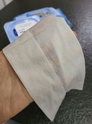 햅스 세균없는 주방 대형 2팩, HAPS sanitizer wipe — 5점을 준 리뷰어가 2022년 1월 올린 사용 사진