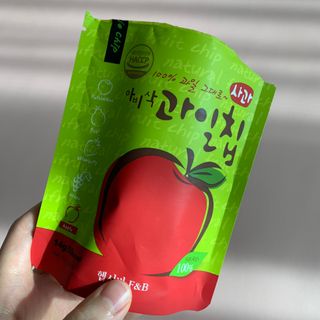 아비삭과일칩 5종 /딸기,사과,배,귤,무화과 5종 — 5점을 준 리뷰어가 2021년 4월 올린 사용 사진