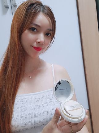 세렌디뷰티 퍼펙트 에어리 커버 쿠션 — 5점을 준 리뷰어가 2021년 6월 올린 사용 사진
