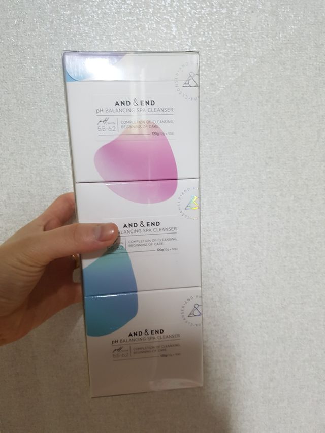 앤드앤엔드 pH 밸런싱 스파클렌저 리뷰 사진