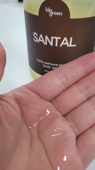 빅그린 니치 퍼퓸 바이옴바디워시 500ml(상탈, 블랙베리&베이, 블랑쉐 3종 중 택1) — 4.5점을 준 리뷰어가 2022년 12월 올린 사용 사진