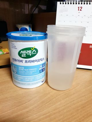 셀렉스 썬화이버 프리바이오틱스 — 4점을 준 리뷰어가 2021년 12월 올린 사용 사진