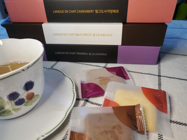 랑그드샤  5종 리뷰 사진