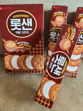 롯데제과 롯샌 카페크런치 — 3.5점을 준 리뷰어가 2021년 10월 올린 사용 사진