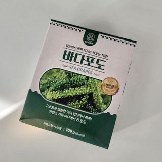 [피터씨마켓] 바다포도 100g(20g x 5봉) 우미부도 그린캐비어 ASMR 소분포장 — 5점을 준 리뷰어가 2024년 8월 올린 사용 사진