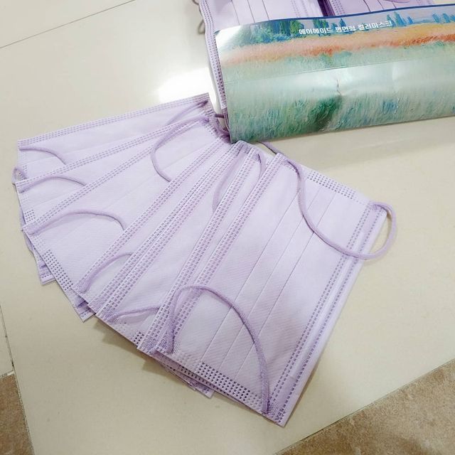 에어에이드 컬러 덴탈 마스크 리뷰 사진