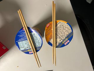 NISSIN 닛신 컵누들  4종 - 씨푸드오리지날, 씨푸드 스파이시, 씨푸드 커리, 씨푸드 XO소스 — 5점을 준 리뷰어가 2022년 2월 올린 사용 사진