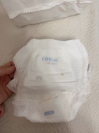 쿠잉 에어드라이  풀커버 팬티기저귀 (L/XL/XXL/XXXL) 1팩 — 5점을 준 리뷰어가 2023년 3월 올린 사용 사진