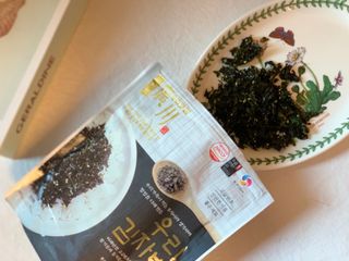 광천우리맛김 우리집밥도둑 맛있는광천김 우리김자반 50g 5봉 — 4.5점을 준 리뷰어가 2021년 11월 올린 사용 사진