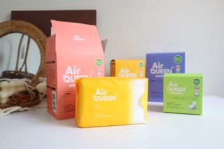 에어퀸 뉴브레스 유기농 생리대 4종 (팬티라이너 20P + 중형 10P + 대형 10P + 오버나이트 8P)_체험단 — 5점을 준 리뷰어가 2024년 6월 올린 사용 사진