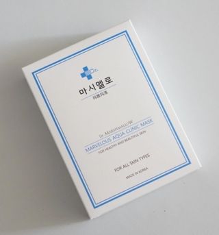 닥터마시멜로 닥터마스멜로 마블러스 아쿠아 클리닉 마스크 — 5점을 준 리뷰어가 2021년 5월 올린 사용 사진