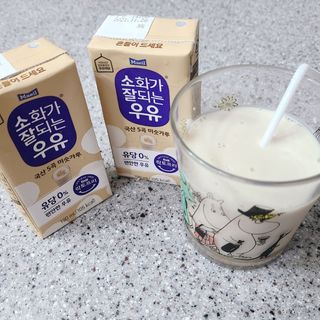 소화가 잘되는 우유 국산 5곡 미숫가루 — 5점을 준 리뷰어가 2021년 9월 올린 사용 사진