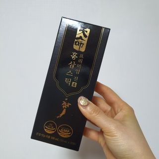 헬스업_천명진프리미엄홍삼스틱_10ml x 30포 — 5점을 준 리뷰어가 2021년 2월 올린 사용 사진