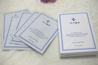 닥터마시멜로 닥터마스멜로 마블러스 아쿠아 클리닉 마스크 — 5점을 준 리뷰어가 2021년 6월 올린 사용 사진
