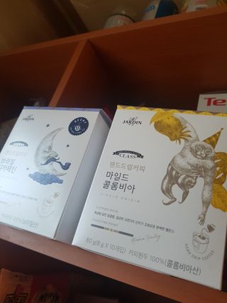 (주)쟈뎅 쟈뎅 클래스 핸드 드립 커피 10P 2종_디카페인 1종+랜덤 플레이버 1종 — 5점을 준 리뷰어가 2021년 4월 올린 사용 사진