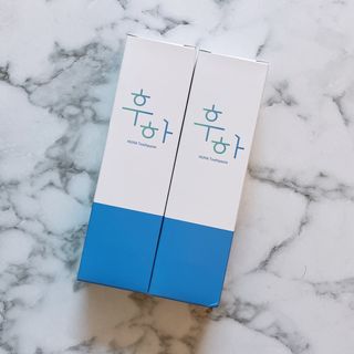 [심폐소생소] 무불소 임산부 천연 치약 — 5점을 준 리뷰어가 2021년 10월 올린 사용 사진