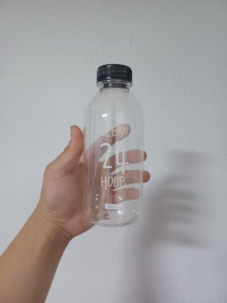 클린24시간 1BOX(5포) + 전용보틀(500ml) — 5점을 준 리뷰어가 2022년 10월 올린 사용 사진