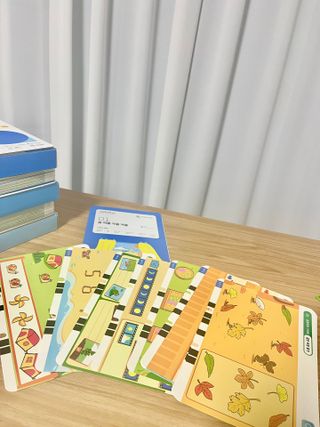 크레타탭 차세대 사고력 유아수학 학습기 페이퍼 태블릿 — 5점을 준 리뷰어가 2023년 11월 올린 사용 사진