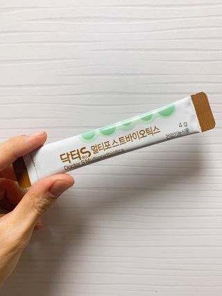 닥터s 멀티포스트바이오틱스 — 5점을 준 리뷰어가 2021년 2월 올린 사용 사진