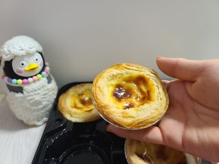 디앙뜨 포르투갈 에그타르트 오리지널 맛+패션후르츠+초콜릿타르트 맛 중 택1 — 5점을 준 리뷰어가 2021년 8월 올린 사용 사진