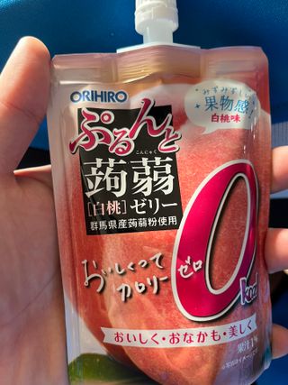 ORIHIRO 오리히로 곤약젤리 제로칼로리 130g 4종 4팩(맛별로 1팩씩) — 5점을 준 리뷰어가 2023년 3월 올린 사용 사진