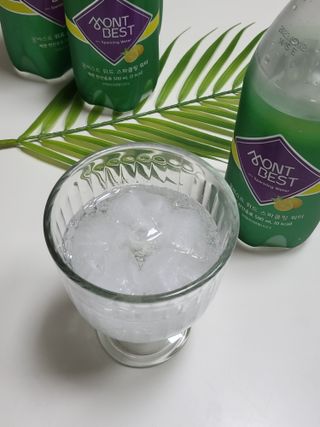 몽베스트 Montbest with Sparkling water Lemon OR Lime 20병(랜덤) — 5점을 준 리뷰어가 2022년 8월 올린 사용 사진