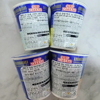 NISSIN 닛신 컵누들  4종 - 씨푸드오리지날, 씨푸드 스파이시, 씨푸드 커리, 씨푸드 XO소스 — 5점을 준 리뷰어가 2022년 4월 올린 사용 사진