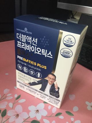 메이준뉴트리 더블액션 프리바이오틱스 플러스+ — 5점을 준 리뷰어가 2021년 6월 올린 사용 사진