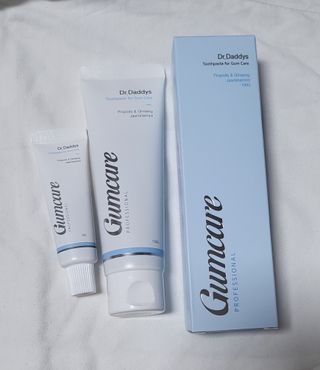 닥터데디스  잇몸치약 100g  [건강한 잇몸 관리를 위한 치약] + 여행용미니치약 15g — 5점을 준 리뷰어가 2022년 7월 올린 사용 사진