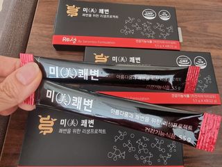 새롬바이오 리생 [미쾌변] 차전자피 식이섬유 건강기능식품 3팩 — 5점을 준 리뷰어가 2021년 6월 올린 사용 사진