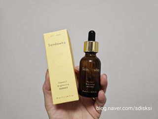 스킨큐어 산다화 비타민c 화이트닝 에센스 30ml — 5점을 준 리뷰어가 2023년 12월 올린 사용 사진