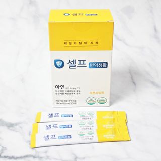 지바이오렉스 셀프면역생활 아연 영양제 액상형1+1 — 5점을 준 리뷰어가 2022년 1월 올린 사용 사진