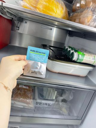 퓨어오투 블루콩 퓨어오투 팩솔리드 — 5점을 준 리뷰어가 2022년 6월 올린 사용 사진