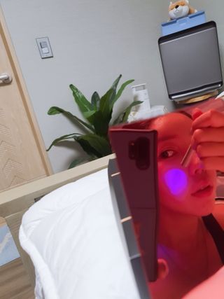 메데스 비츠케어 모공케어 피부관리키트 — 5점을 준 리뷰어가 2021년 7월 올린 사용 사진