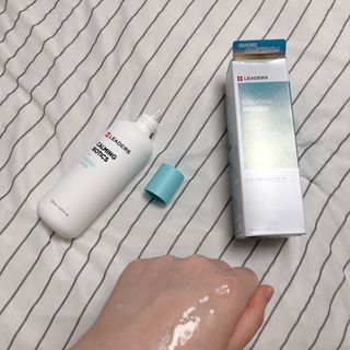 리더스코스메틱 리더스 카밍 바이오틱스 에센스 워터 — 5점을 준 리뷰어가 2021년 10월 올린 사용 사진