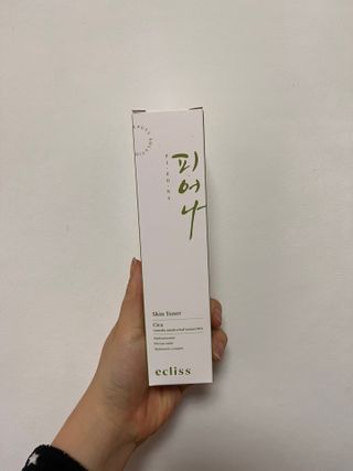 에클리스 피어나 스킨토너 — 5점을 준 리뷰어가 2022년 1월 올린 사용 사진
