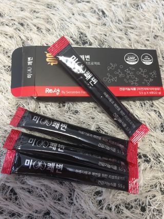 새롬바이오 리생 [미쾌변] 차전자피 식이섬유 건강기능식품 3팩 — 5점을 준 리뷰어가 2021년 6월 올린 사용 사진