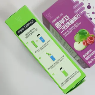 참앤들황토농원 7가지 맛! 탄산 톡톡! 스파클링! 데이앤 콤부차 7종 10포 1박스씩 ★총 7박스★ — 5점을 준 리뷰어가 2023년 1월 올린 사용 사진