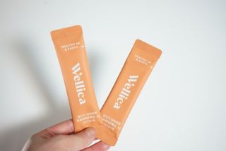 웰리카 다이어트 프로바이오틱스 — 3.5점을 준 리뷰어가 2021년 2월 올린 사용 사진