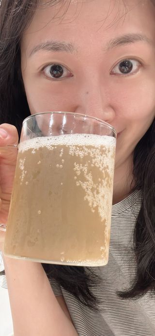 [티젠] 콤부차 하이볼향 레몬 0.0 (350ml X 6개입) — 5점을 준 리뷰어가 2025년 6월 올린 사용 사진