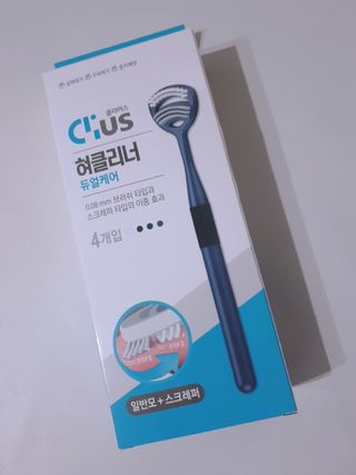크리오 클리어스 혀백태제거 구취관리 혀클리너 — 5점을 준 리뷰어가 2021년 3월 올린 사용 사진